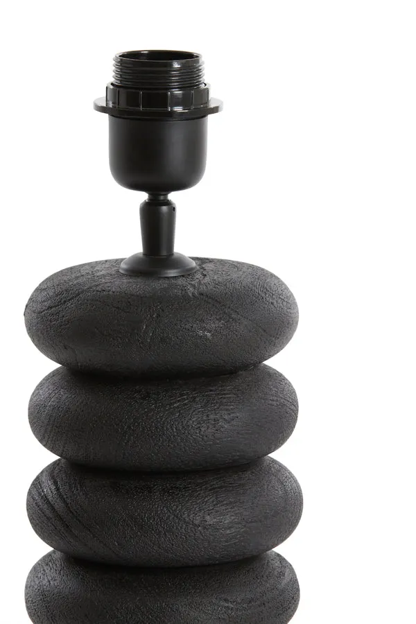 Lamp base 12x21 cm BUDONGO wood black