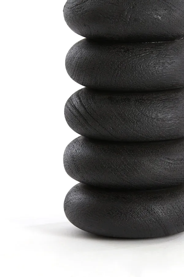 Lamp base 12x21 cm BUDONGO wood black
