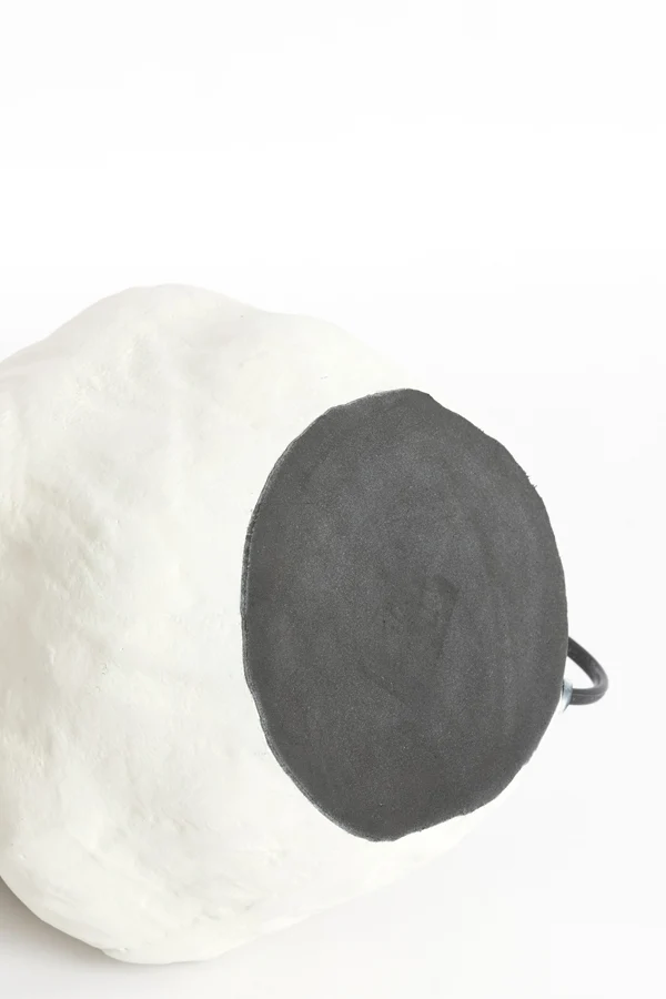 Lamp base 21x19x29 cm MAVELLE cream