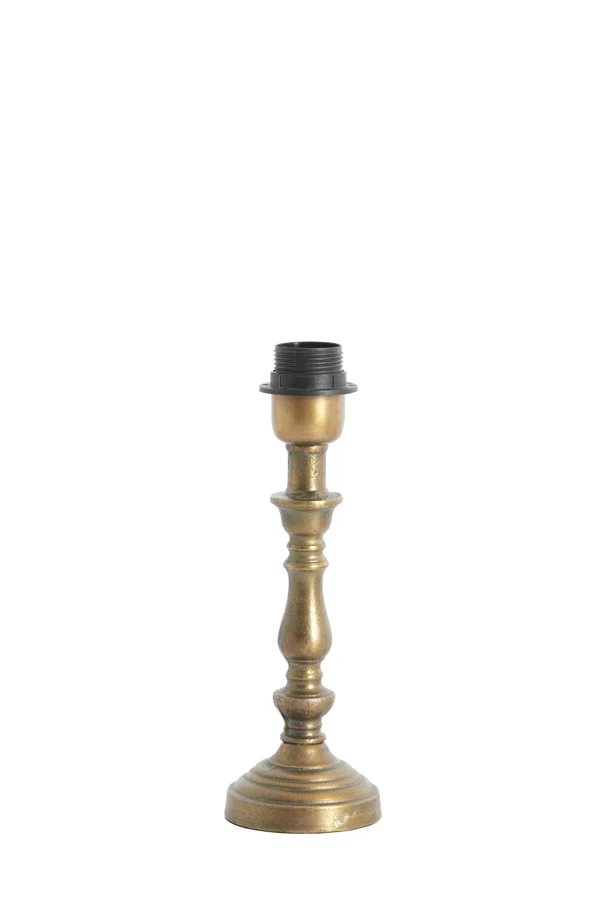 Lamp base 9x22 cm HELGA raw antique bronze