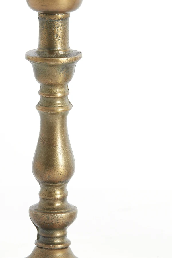 Lamp base 9x22 cm HELGA raw antique bronze