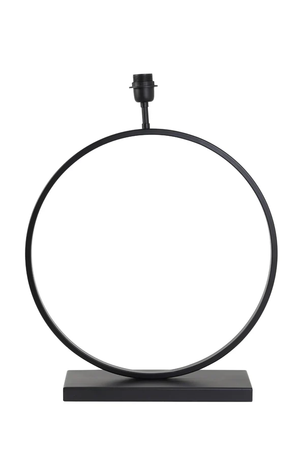 Lamp base 50x15x64 cm LIVA matt black