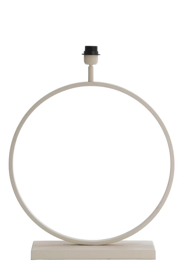 Lamp base 50x15x64 cm LIVA cream