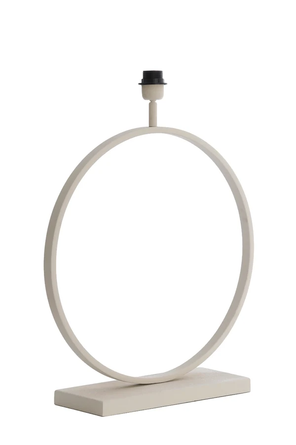 Lamp base 50x15x64 cm LIVA cream