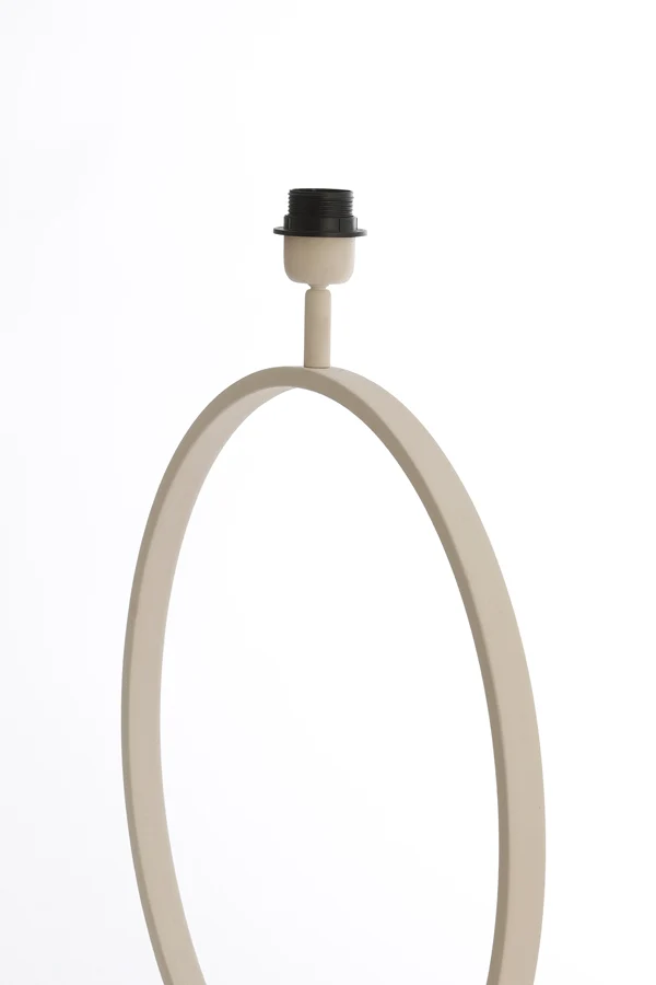 Lamp base 50x15x64 cm LIVA cream