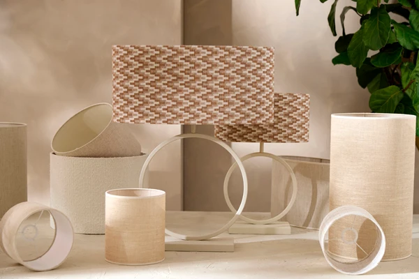Lamp base 50x15x64 cm LIVA cream