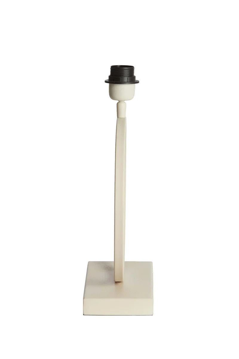 Lamp base 30x12,5x43 cm LIVA cream