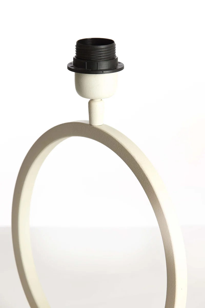 Lamp base 30x12,5x43 cm LIVA cream