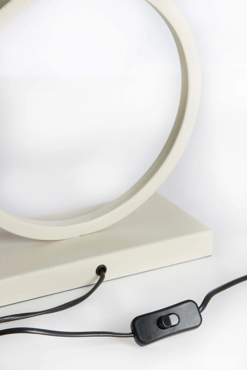 Lamp base 30x12,5x43 cm LIVA cream