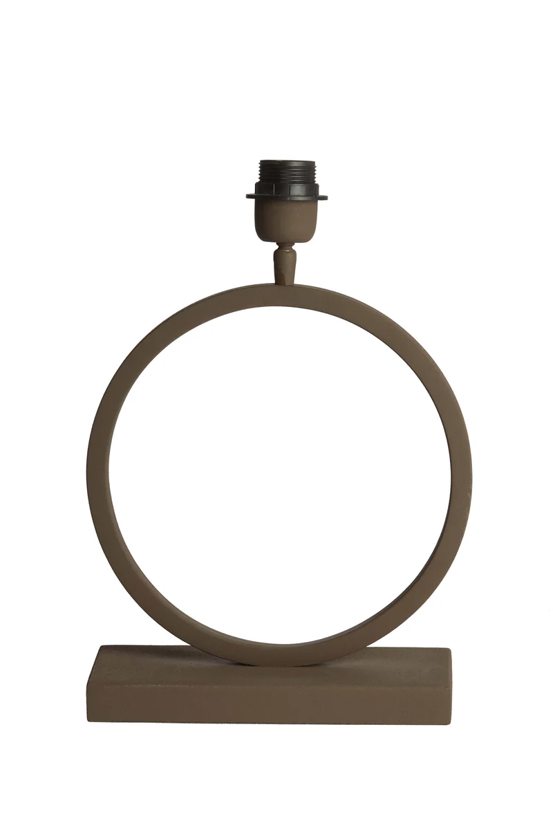 Lamp base 30x12,5x43 cm LIVA brown