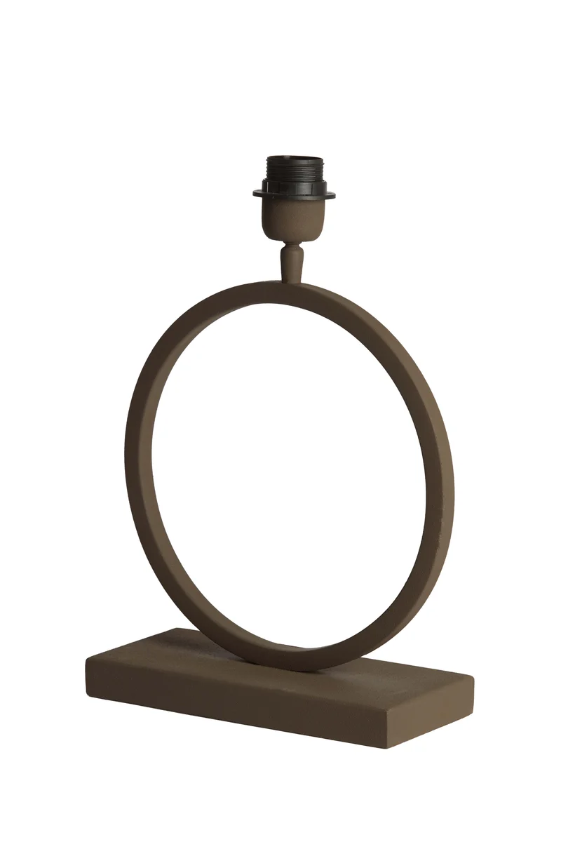 Lamp base 30x12,5x43 cm LIVA brown