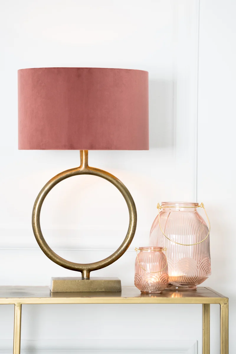 Lamp base 30x12,5x35 cm LIVU raw antique bronze