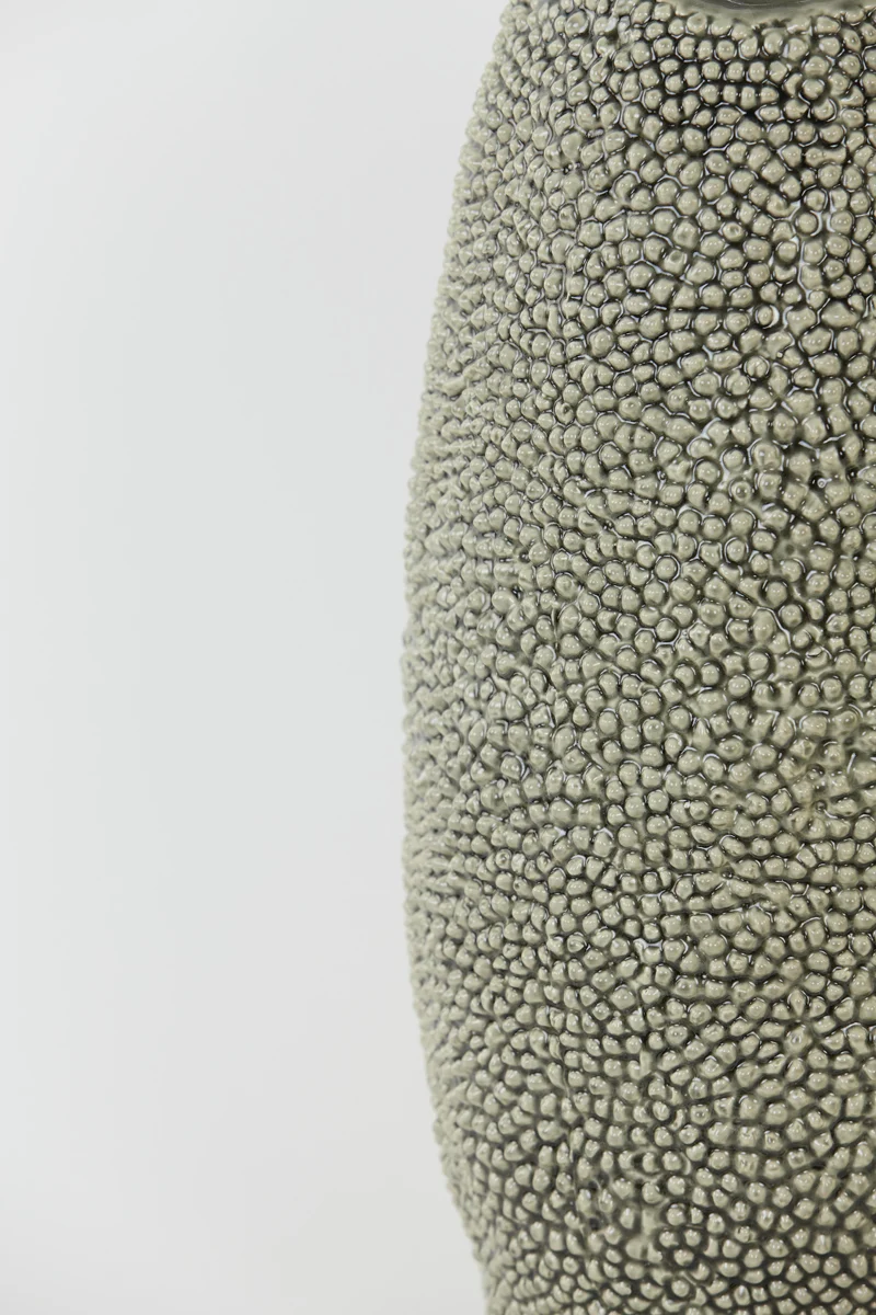 Lamp base 30,5x51,5 cm KYARA ceramics grey-brown