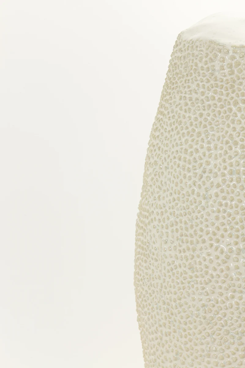 Lamp base 30,5x51,5 cm KYARA ceramics cream