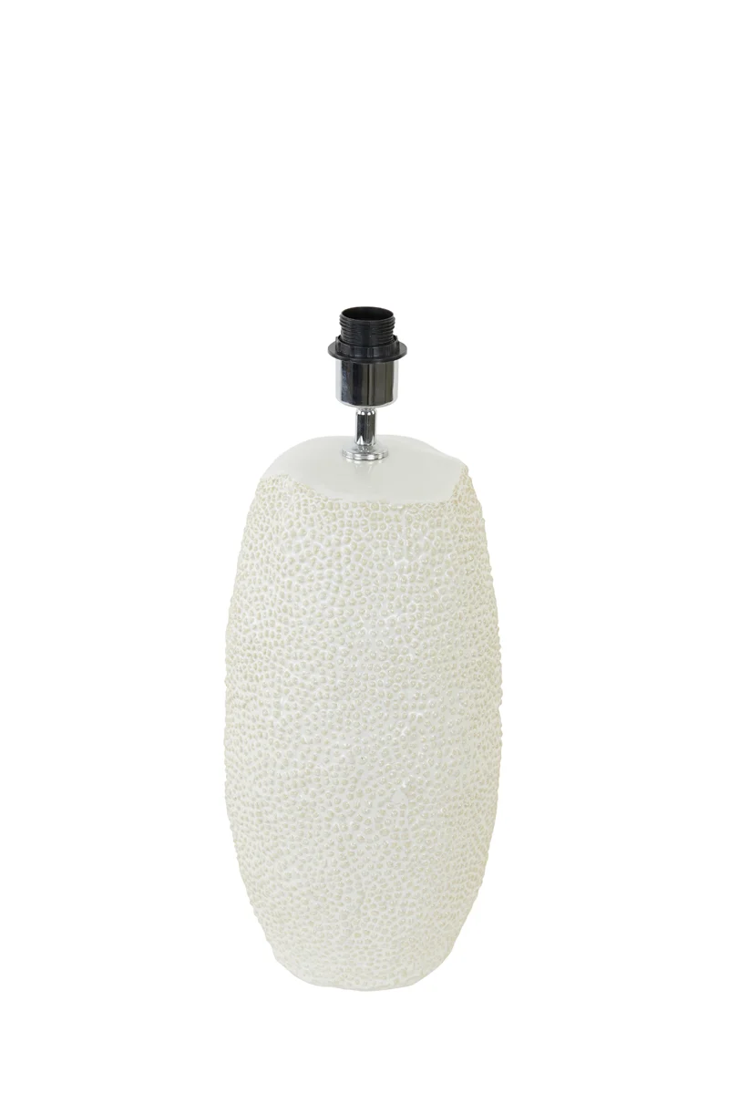 Lamp base 30,5x51,5 cm KYARA ceramics cream