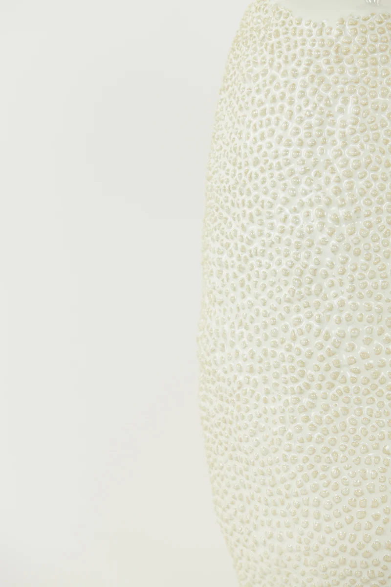 Lamp base 30,5x51,5 cm KYARA ceramics cream