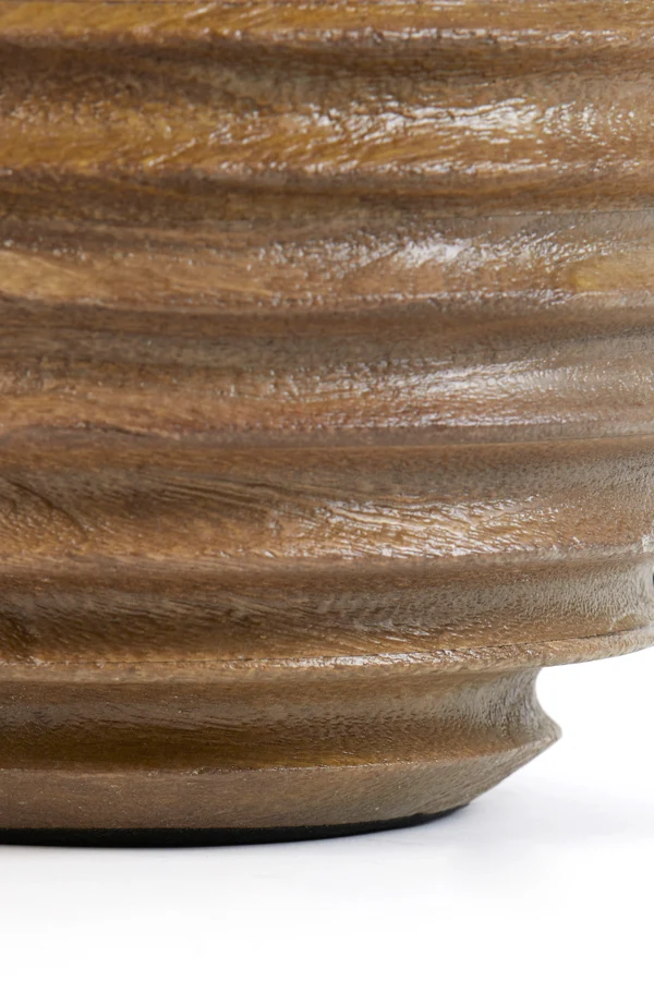 Lamp base 29x38 cm RENZO wood matt brown