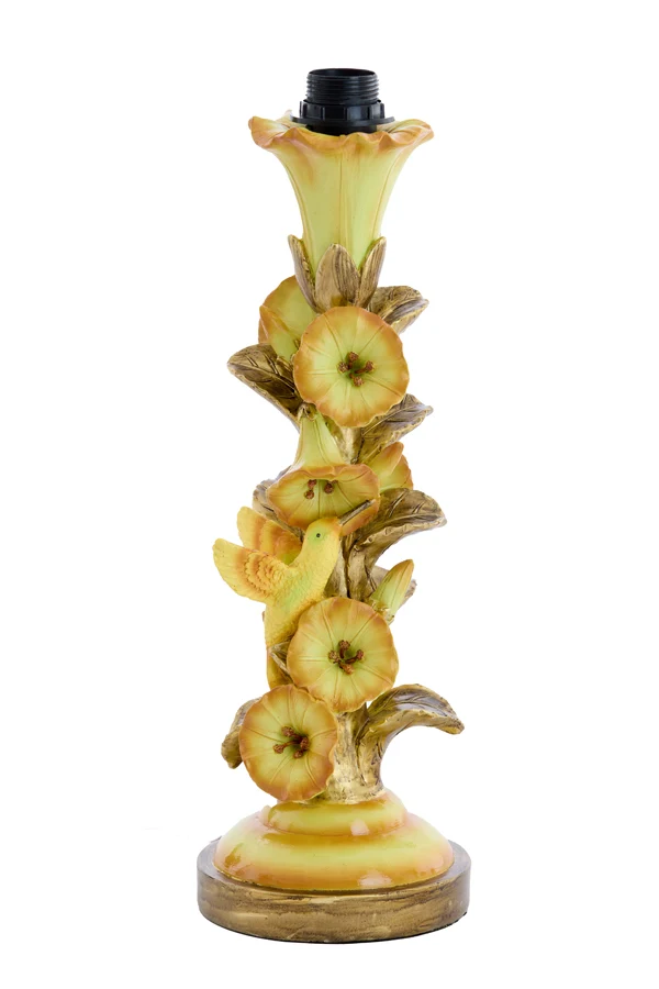 Lamp base 15x45,5 cm BERISSO yellow+bronze