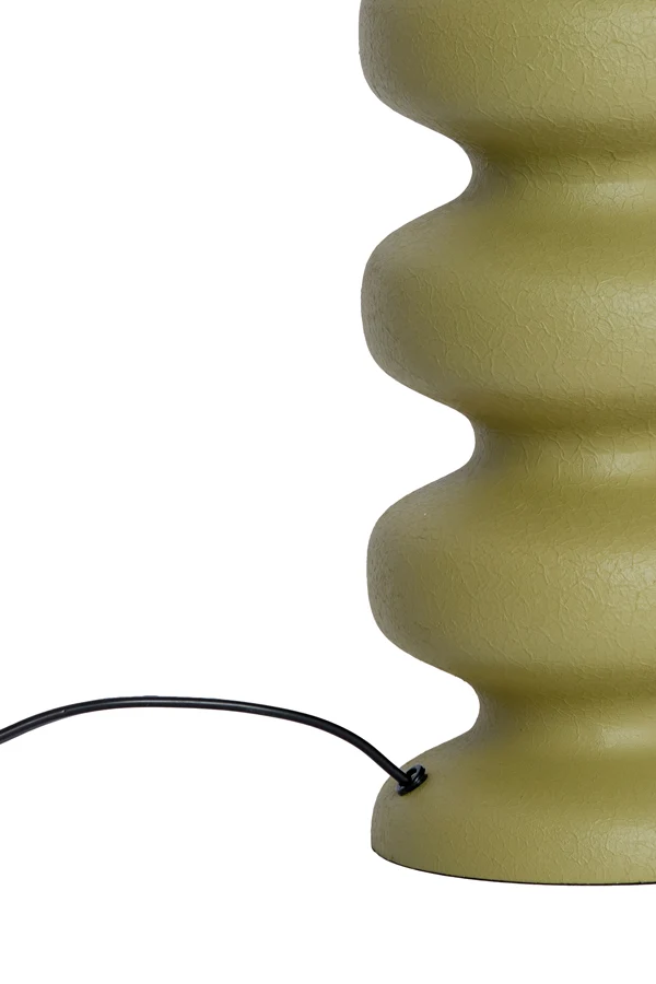 Lamp base 15x42 cm SOROCA matt olive green