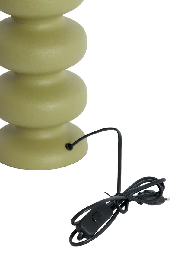Lamp base 15x42 cm SOROCA matt olive green