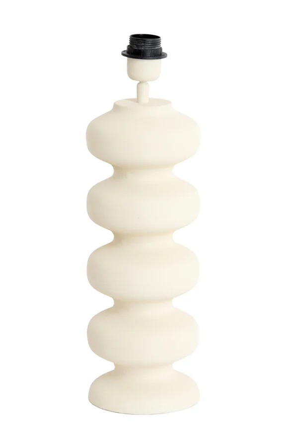Lamp base 15x42 cm SOROCA matt cream