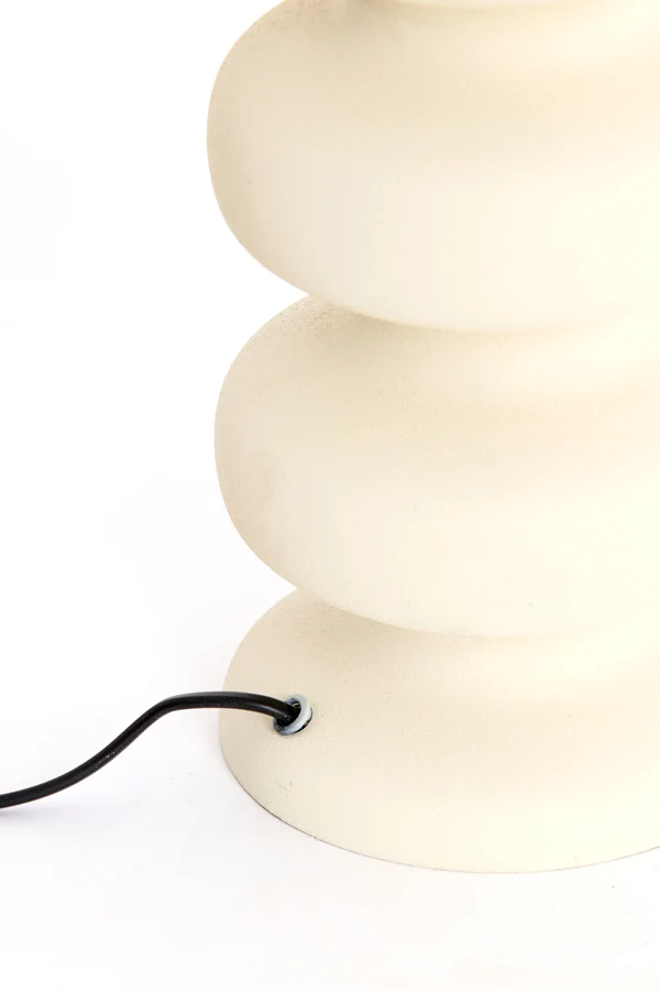 Lamp base 15x42 cm SOROCA matt cream