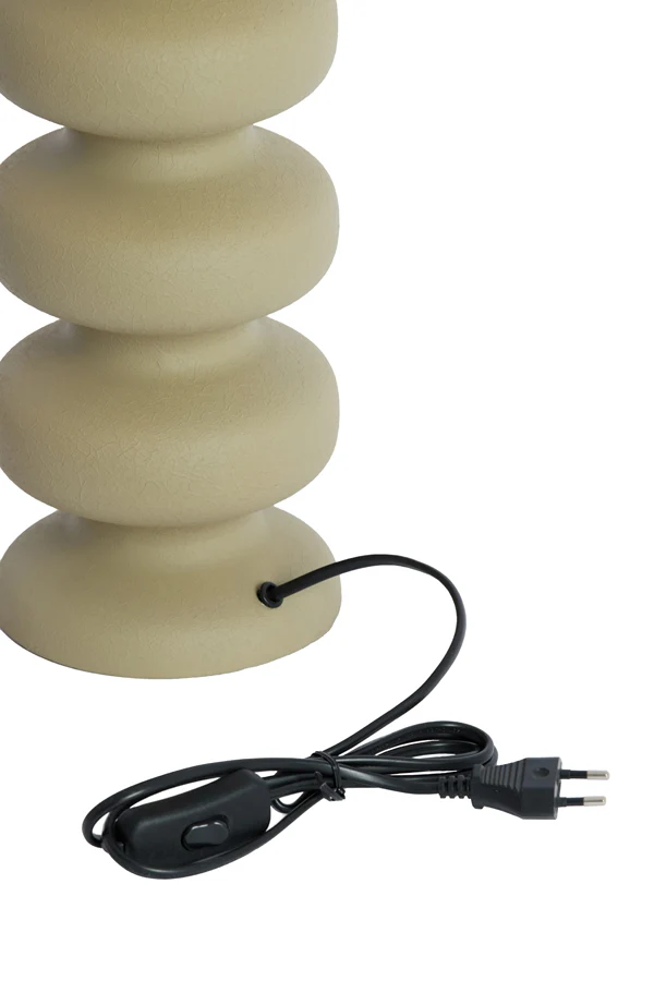 Lamp base 15x42 cm SOROCA matt brown-grey