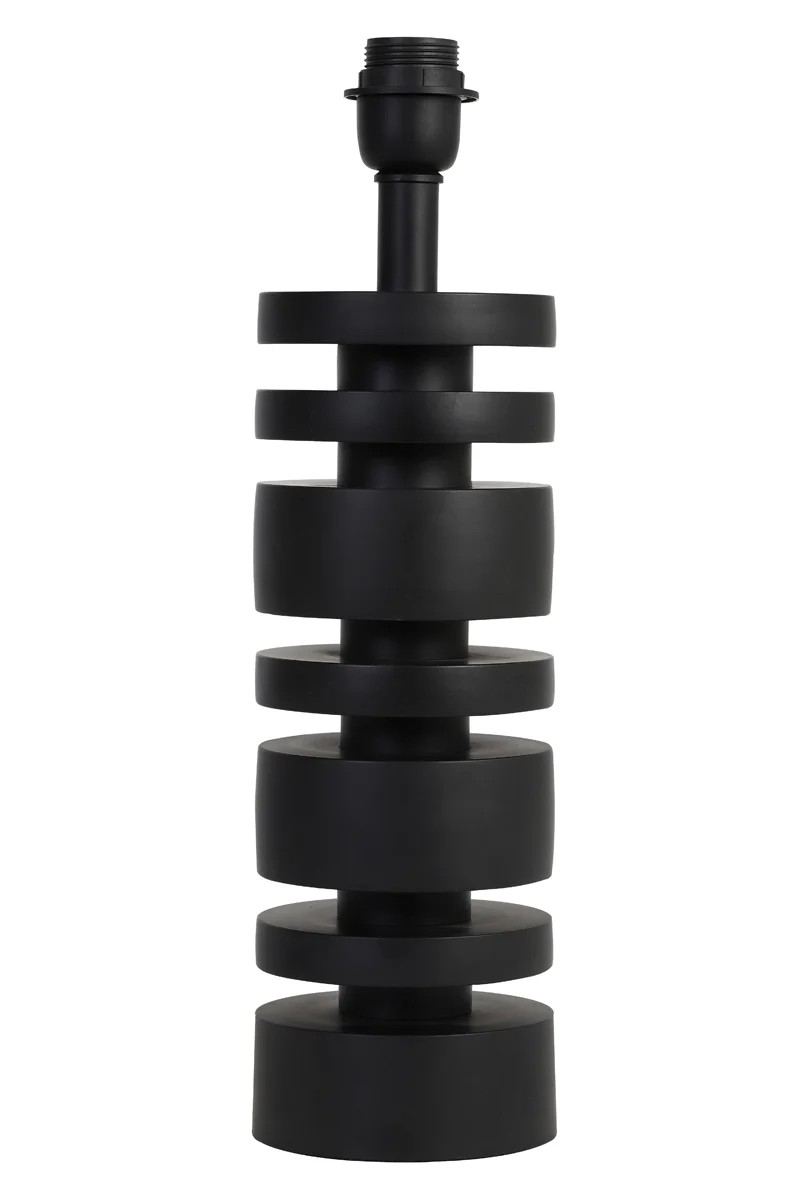 Lamp base 12,5x40 cm DESLEY matt black