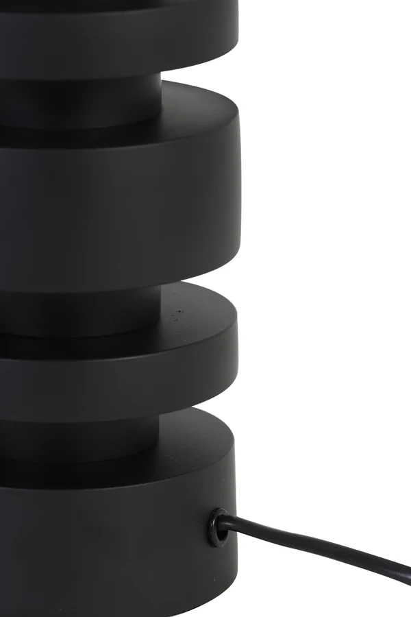 Lamp base 12,5x40 cm DESLEY matt black
