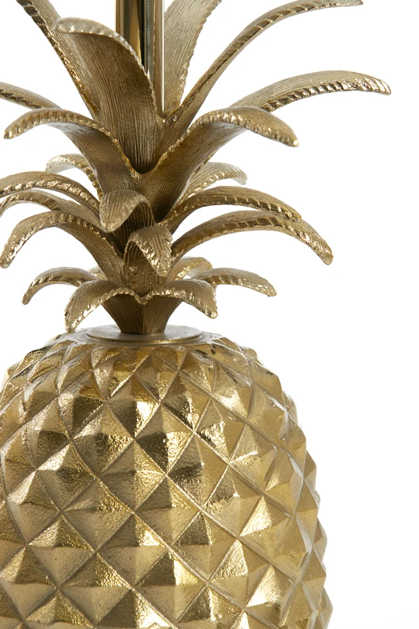 Lamp base 20x19x42 cm PINEAPPLE gold