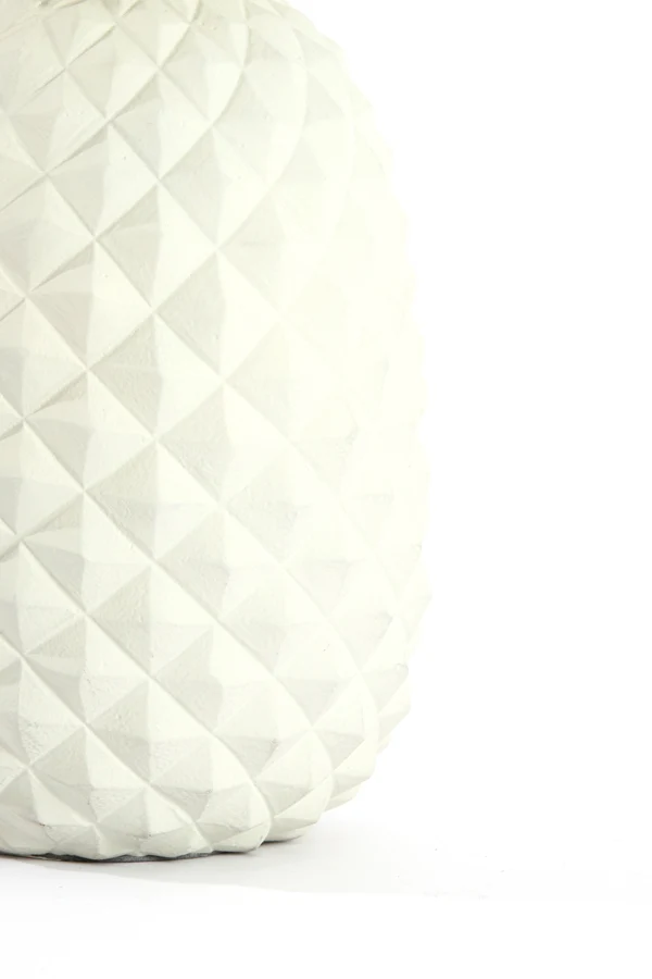 Lamp base 20x19x42 cm PINEAPPLE cream
