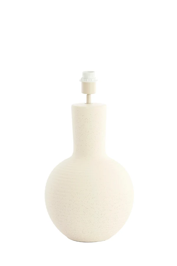 Lamp base 28,5x52 cm ULLOA ceramics matt cream