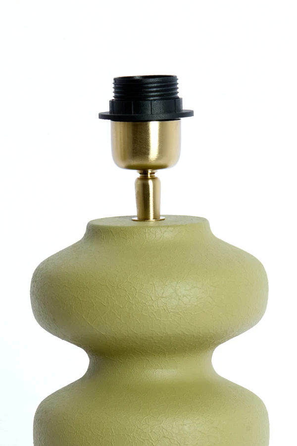 Lamp base 15x24 cm SOROCA matt olive green