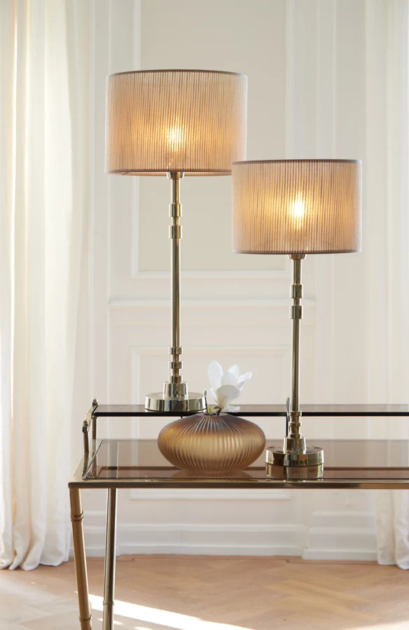 Lamp base 11x47 cm KALIRO shiny gold