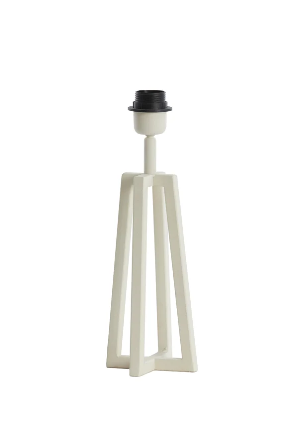 Lamp base 11,5x11,5x31 cm MILEY cream