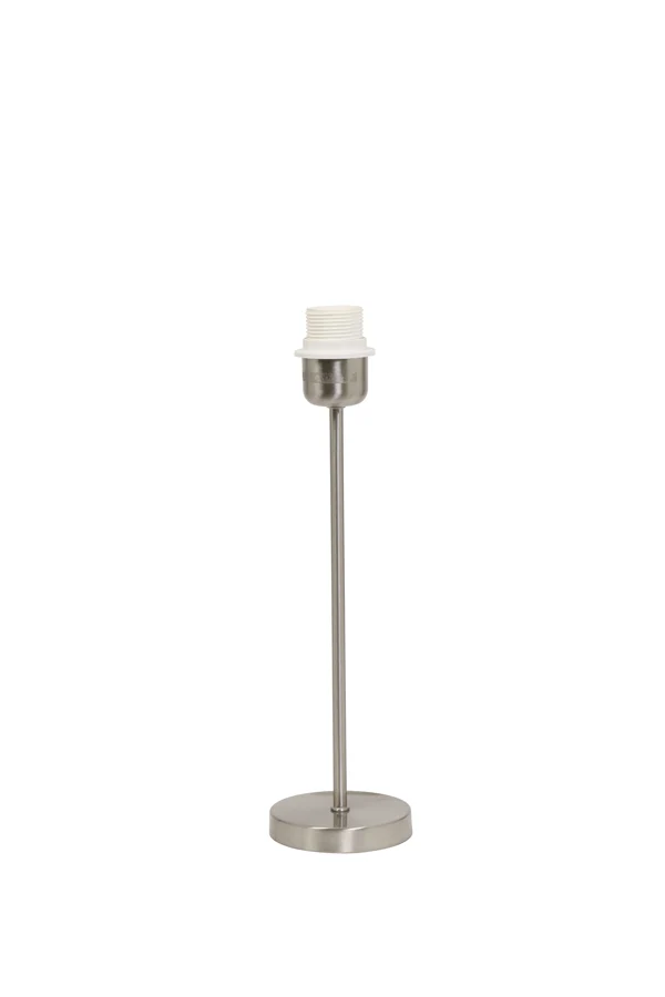 Lamp base 10x38 cm HOUSTON nickel satin