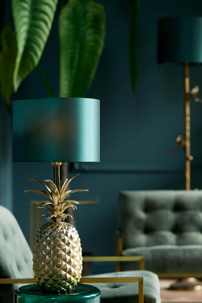 Lamp base 20x19x37 cm PINEAPPLE gold