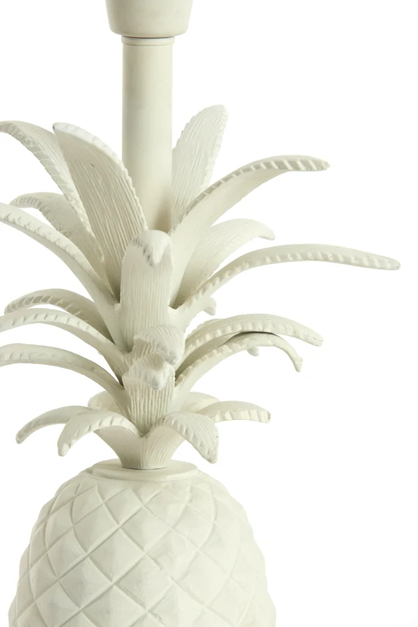 Lamp base 20x19x37 cm PINEAPPLE cream