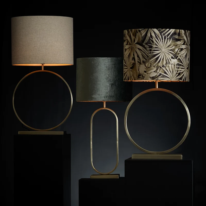 Lamp base 20x13x55 cm JAMIRI light gold