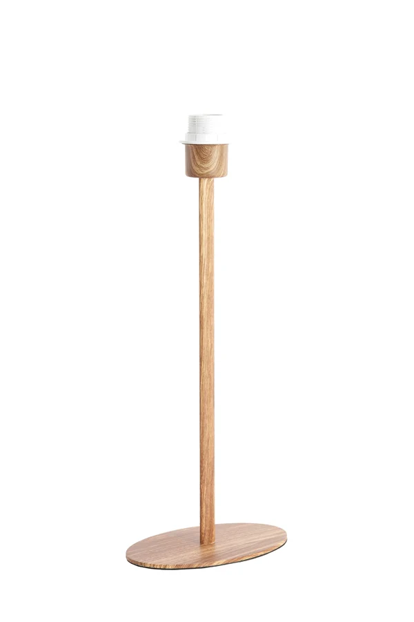 Lamp base 20x13x46 cm CERINI wood print natural