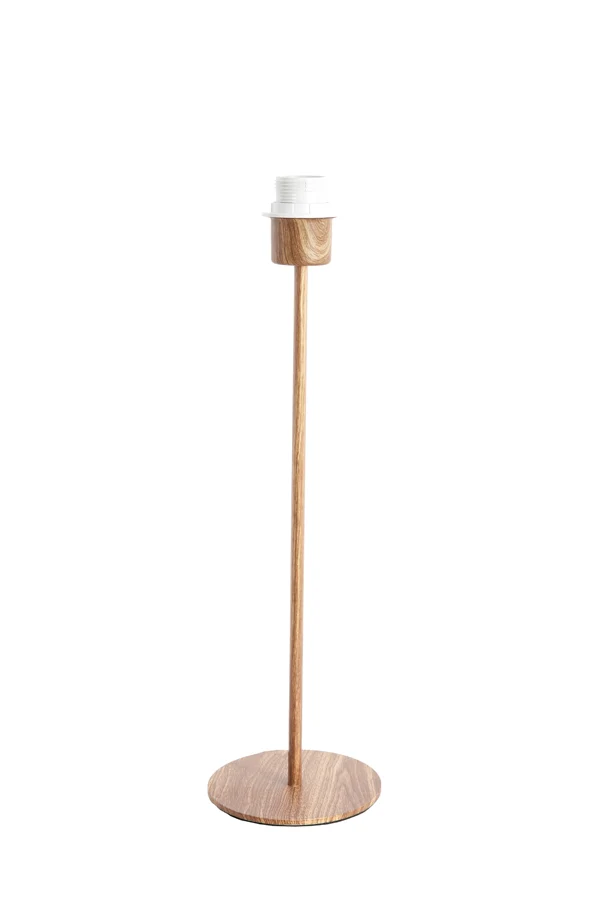 Lamp base 20x13x46 cm CERINI wood print natural