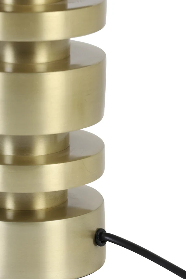 Lamp base 10,5x36 cm DESLEY matt gold