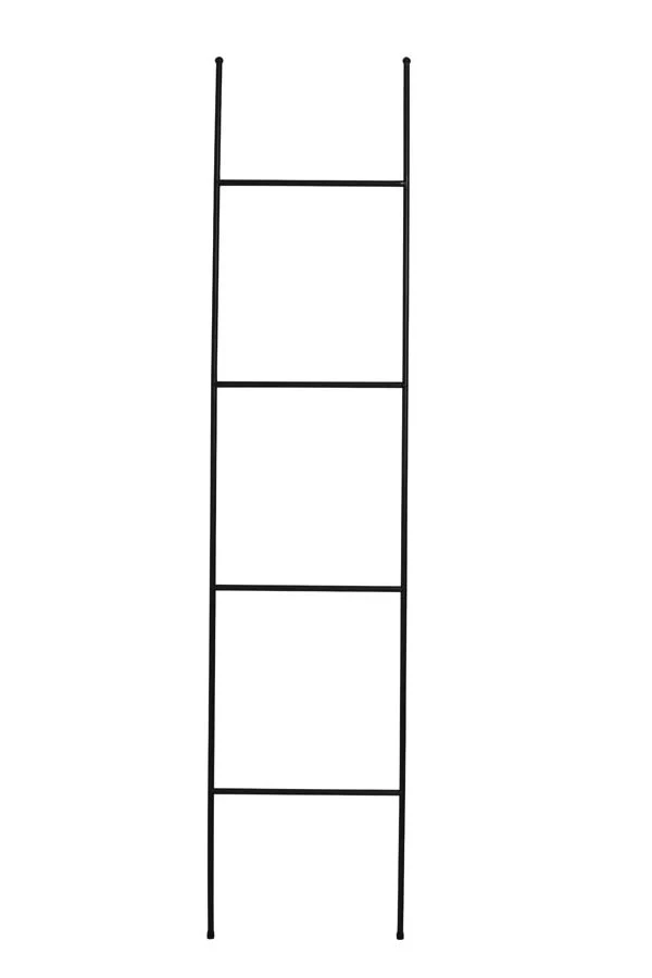 Ladder deco 40x2x180 cm SIEM black