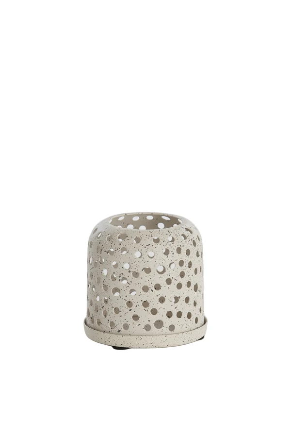Hurricane 9x8 cm CASARES white+grey