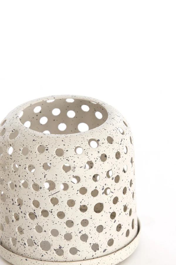 Hurricane 9x8 cm CASARES white+grey