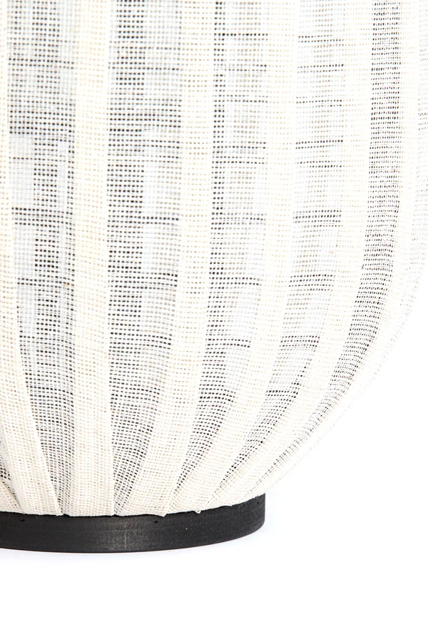Hurricane 34x57 cm DEZULO linen natural+black wood